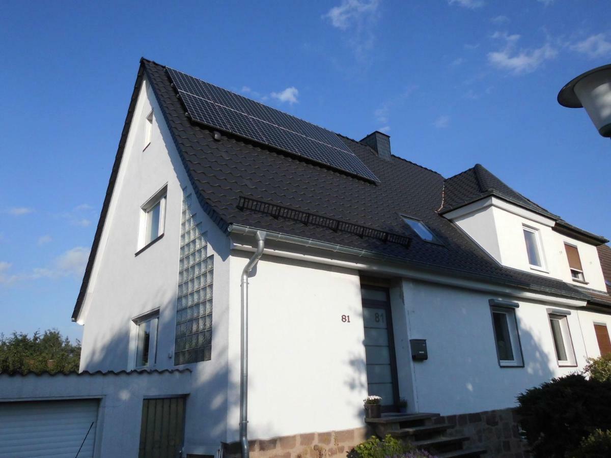 Ferienwohnung Bei Heike & Dirk Kassel Esterno foto